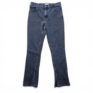 ABERCROMBIE & FITCH Skinny Jeans Women's 31/12 High Rise Black Wash Stretch